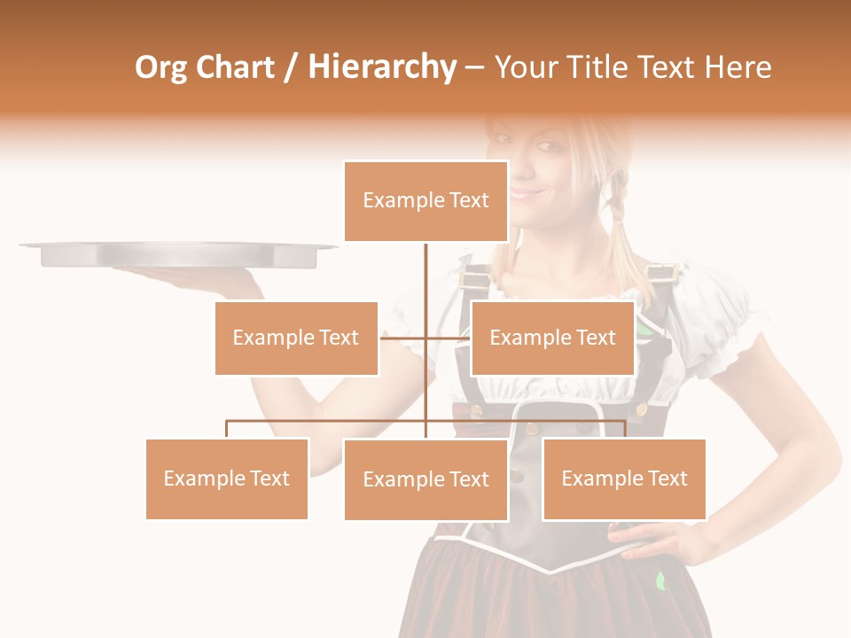 Holding Tray Ethnic PowerPoint Template
