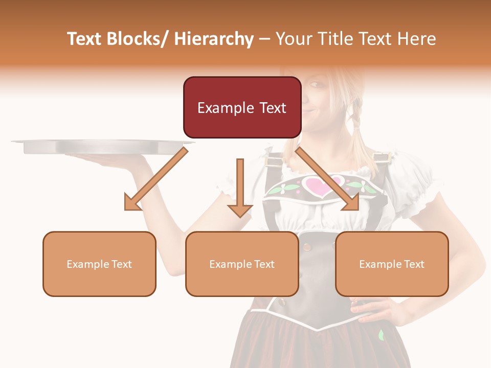 Holding Tray Ethnic PowerPoint Template