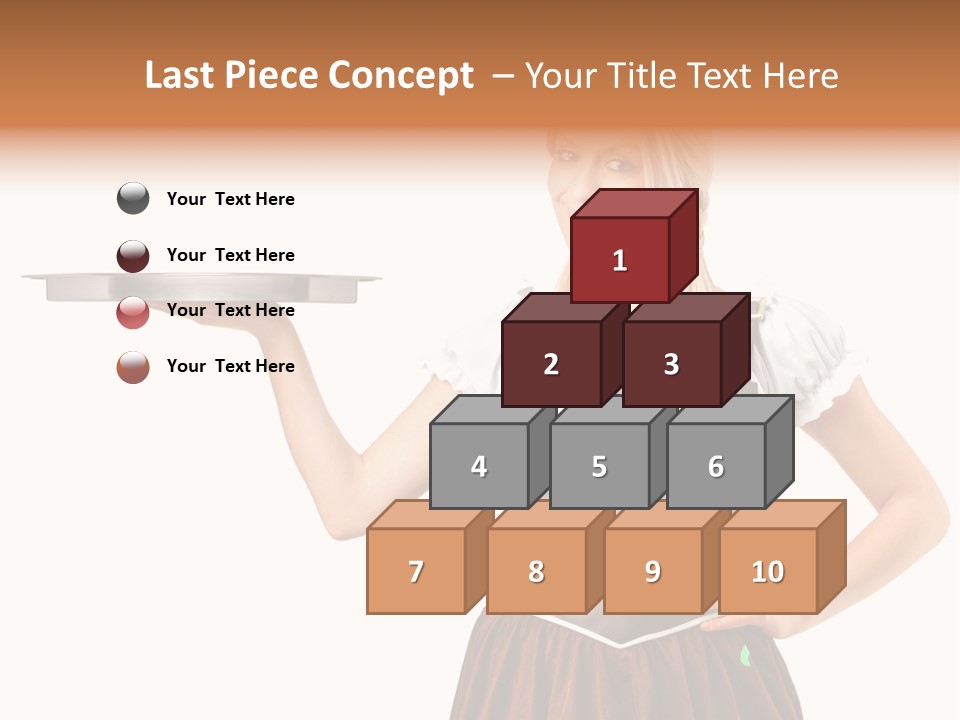 Holding Tray Ethnic PowerPoint Template