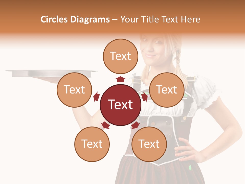 Holding Tray Ethnic PowerPoint Template