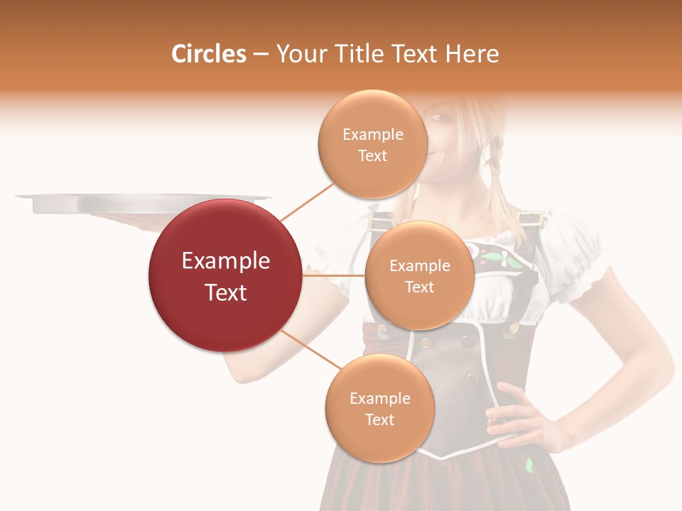 Holding Tray Ethnic PowerPoint Template