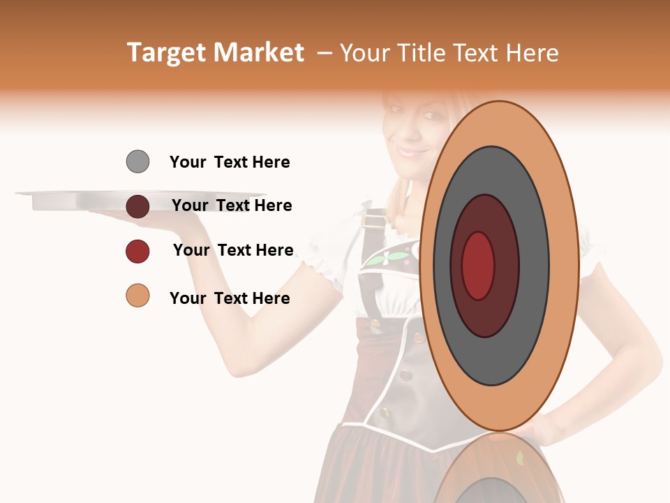 Holding Tray Ethnic PowerPoint Template