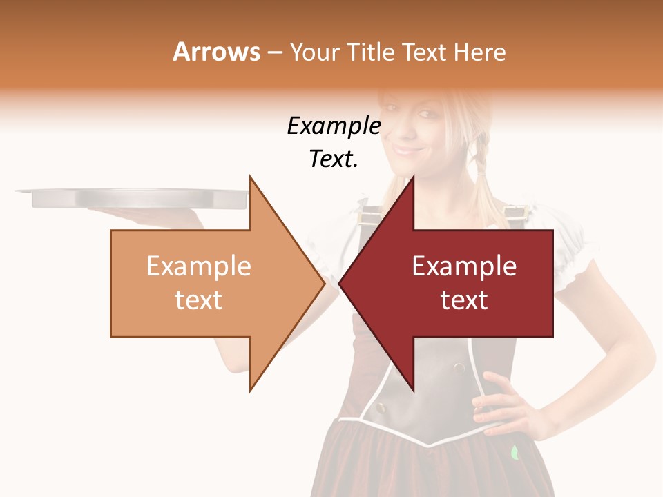 Holding Tray Ethnic PowerPoint Template
