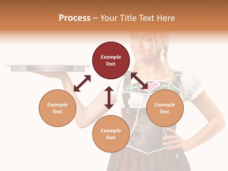 Holding Tray Ethnic PowerPoint Template