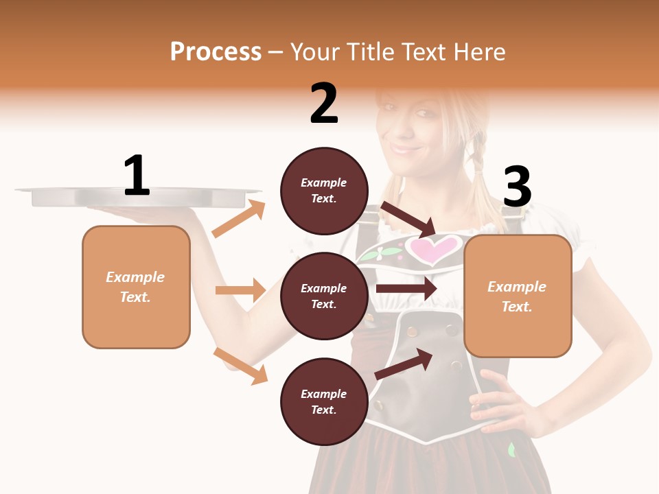 Holding Tray Ethnic PowerPoint Template