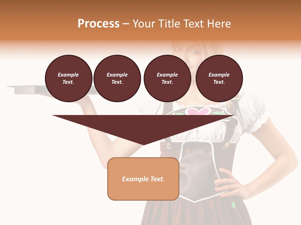 Holding Tray Ethnic PowerPoint Template