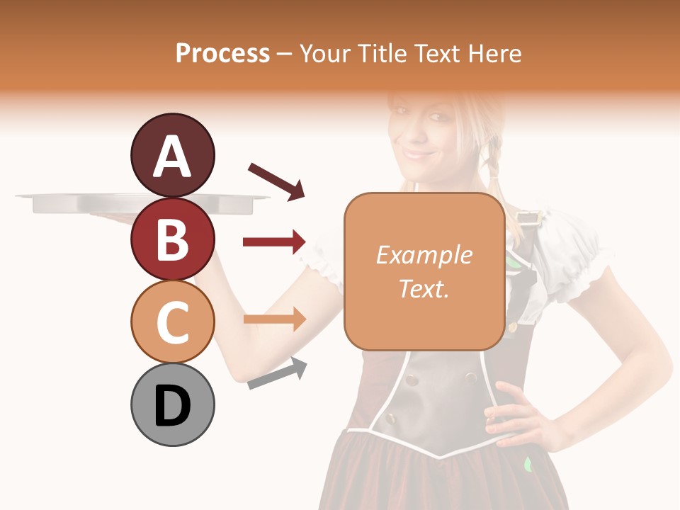 Holding Tray Ethnic PowerPoint Template