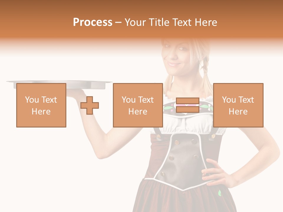 Holding Tray Ethnic PowerPoint Template
