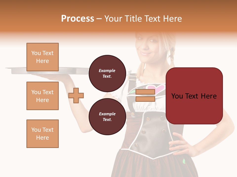 Holding Tray Ethnic PowerPoint Template