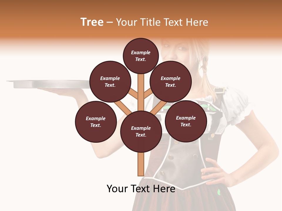 Holding Tray Ethnic PowerPoint Template