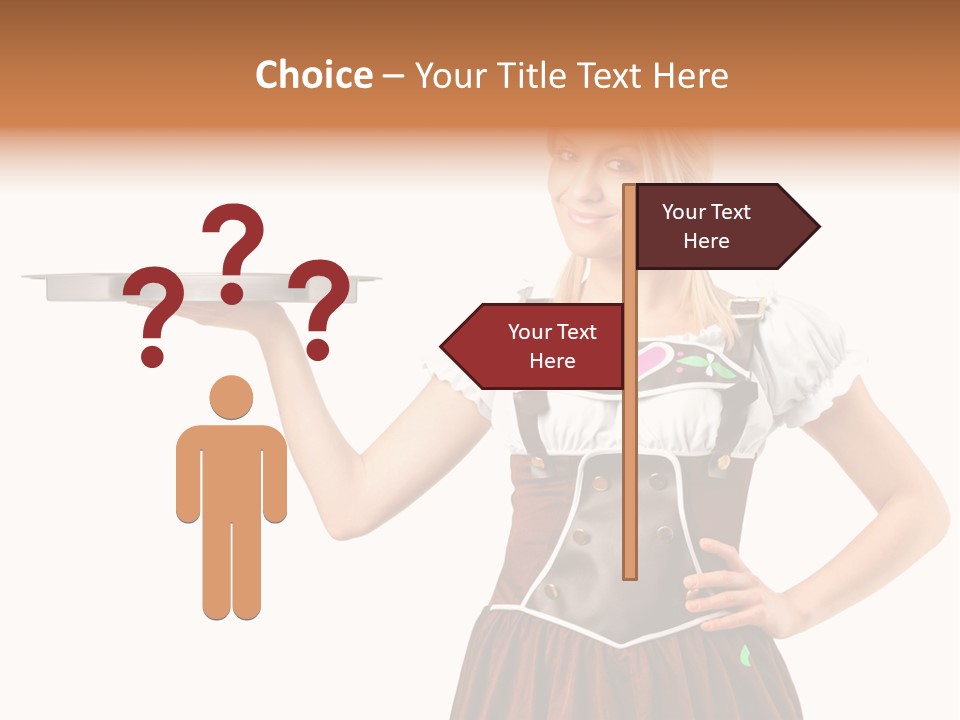 Holding Tray Ethnic PowerPoint Template