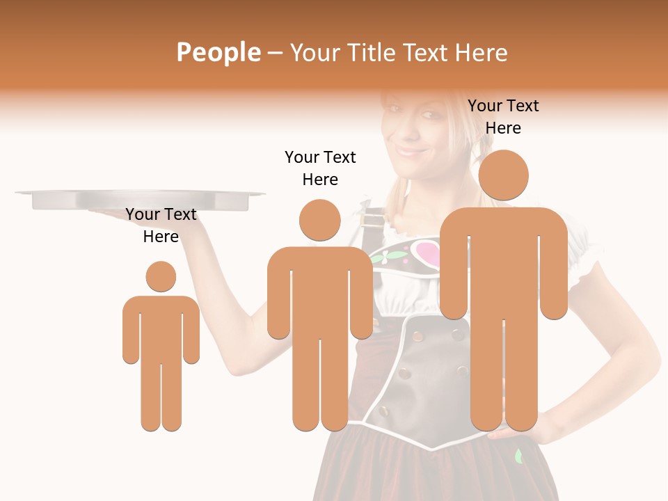 Holding Tray Ethnic PowerPoint Template