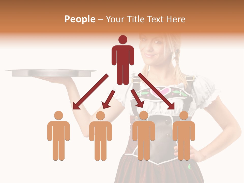 Holding Tray Ethnic PowerPoint Template