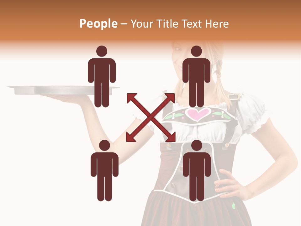 Holding Tray Ethnic PowerPoint Template