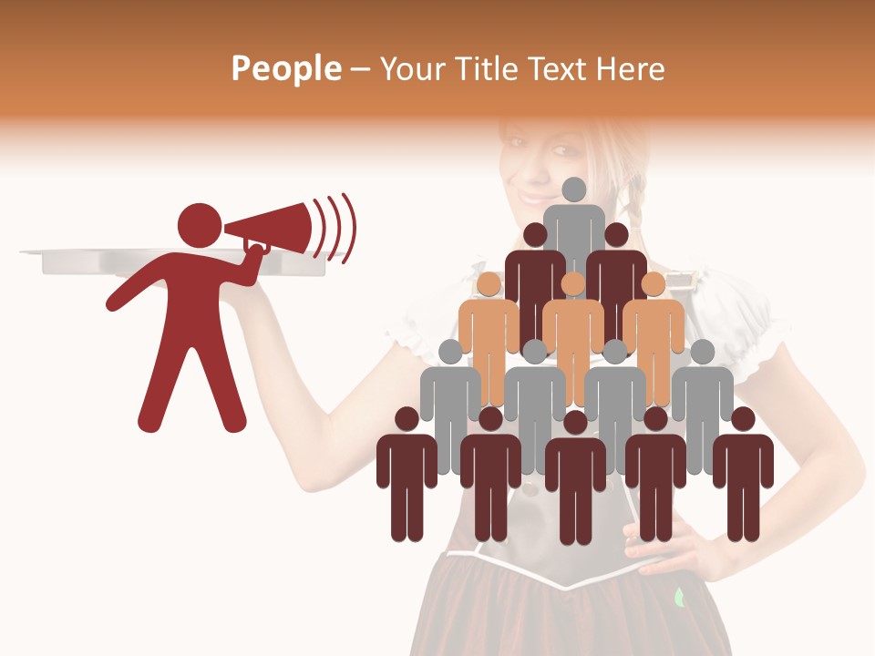 Holding Tray Ethnic PowerPoint Template