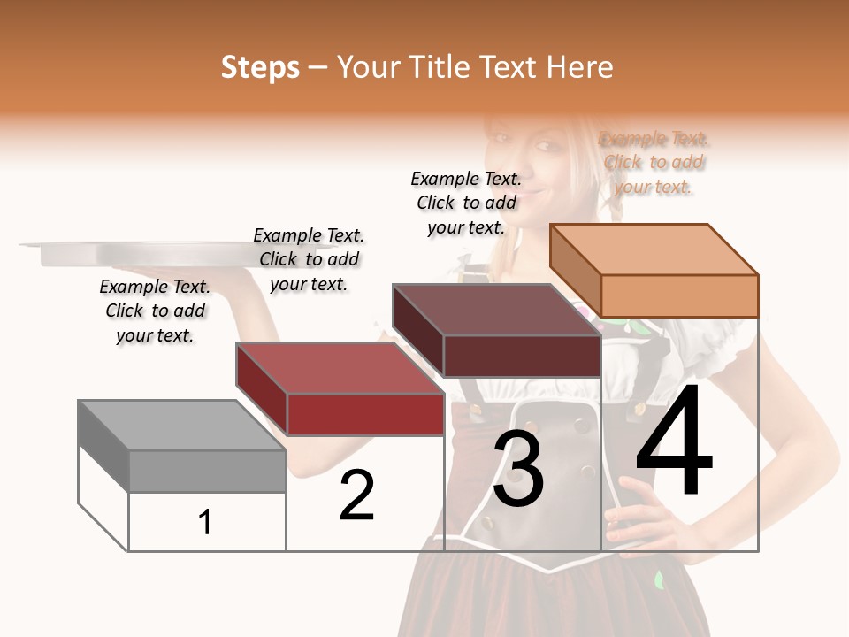 Holding Tray Ethnic PowerPoint Template