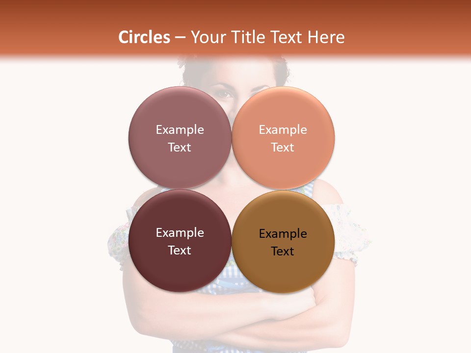 Isoliert Erotik Weiblich PowerPoint Template