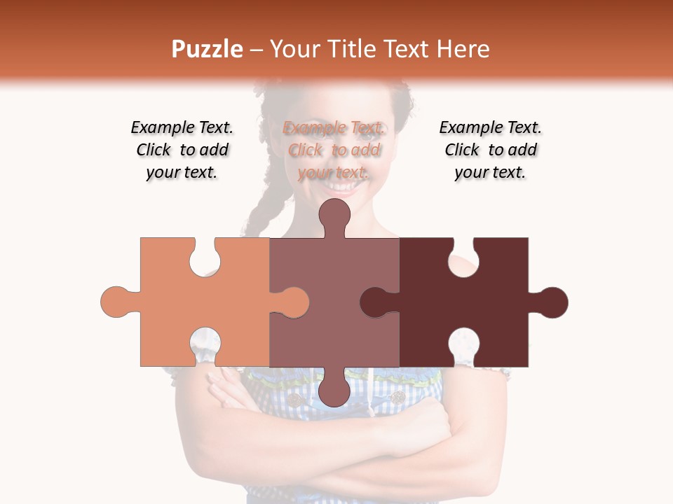 Isoliert Erotik Weiblich PowerPoint Template