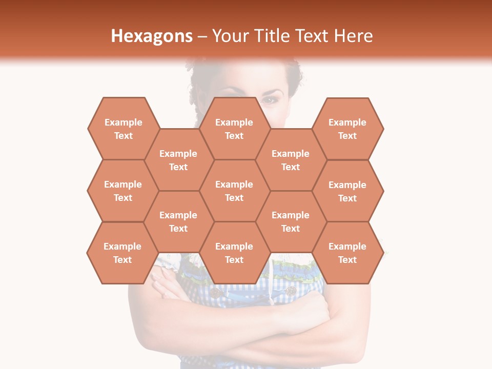 Isoliert Erotik Weiblich PowerPoint Template