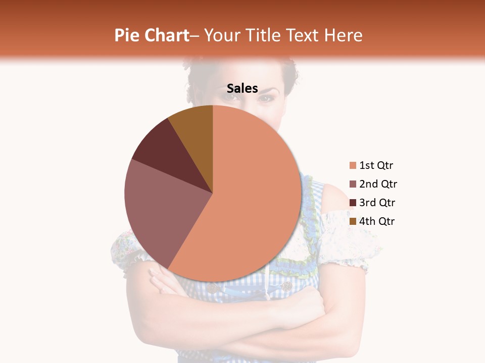 Isoliert Erotik Weiblich PowerPoint Template