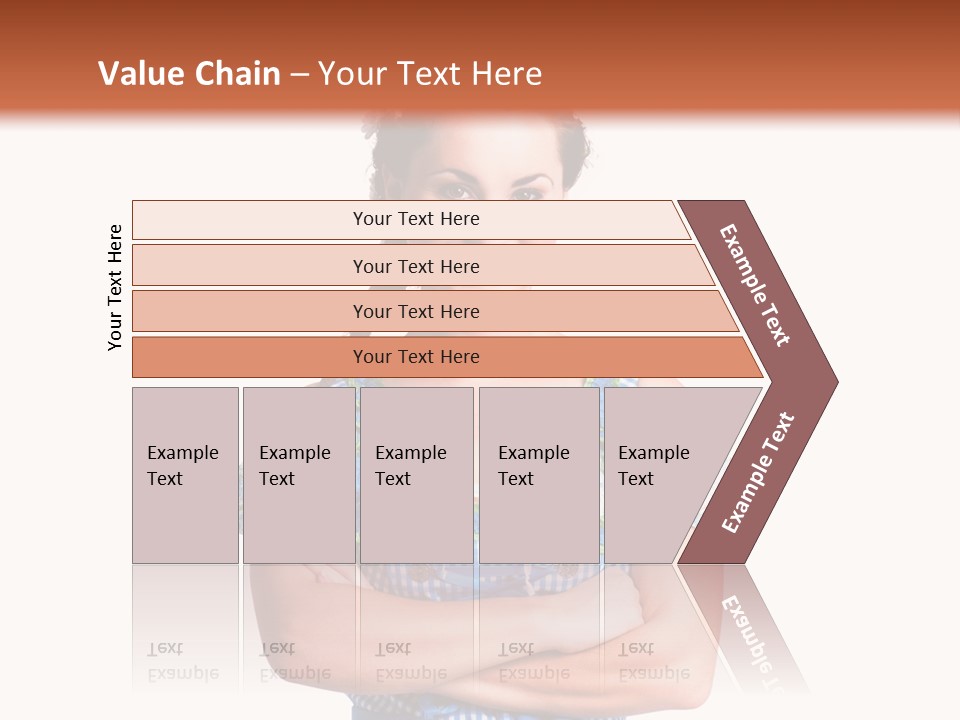 Isoliert Erotik Weiblich PowerPoint Template
