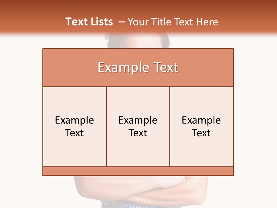 Isoliert Erotik Weiblich PowerPoint Template