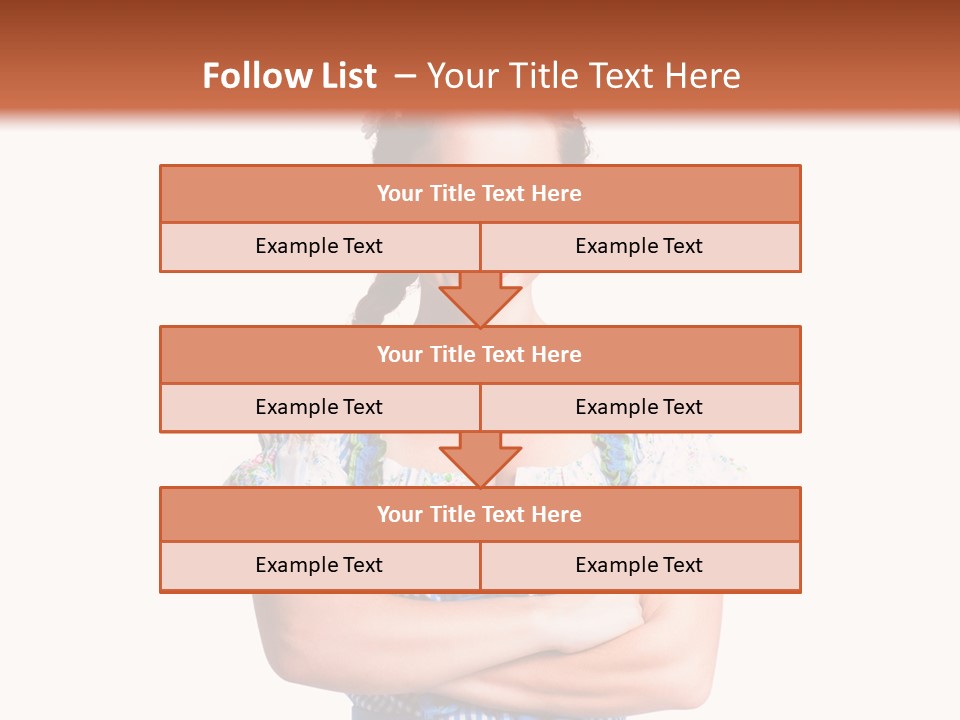 Isoliert Erotik Weiblich PowerPoint Template