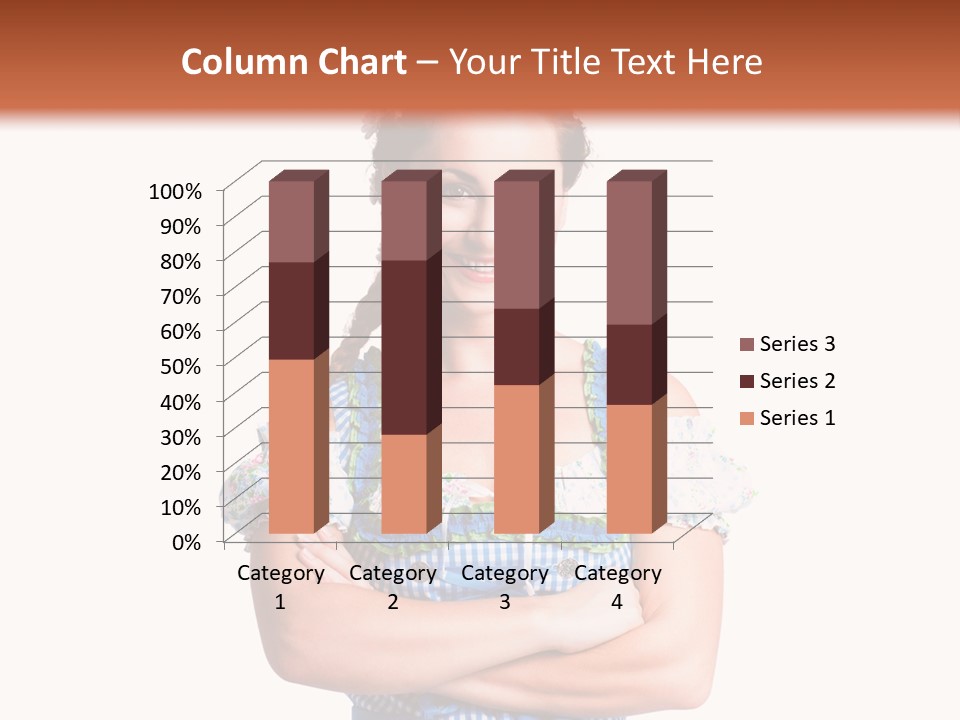 Isoliert Erotik Weiblich PowerPoint Template