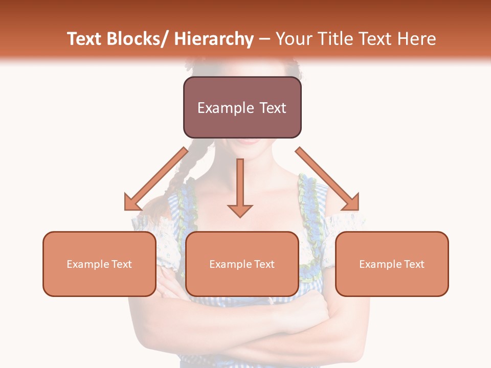 Isoliert Erotik Weiblich PowerPoint Template