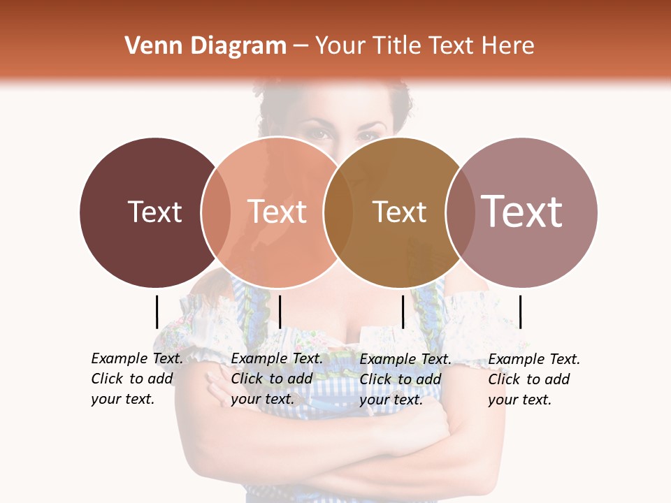 Isoliert Erotik Weiblich PowerPoint Template