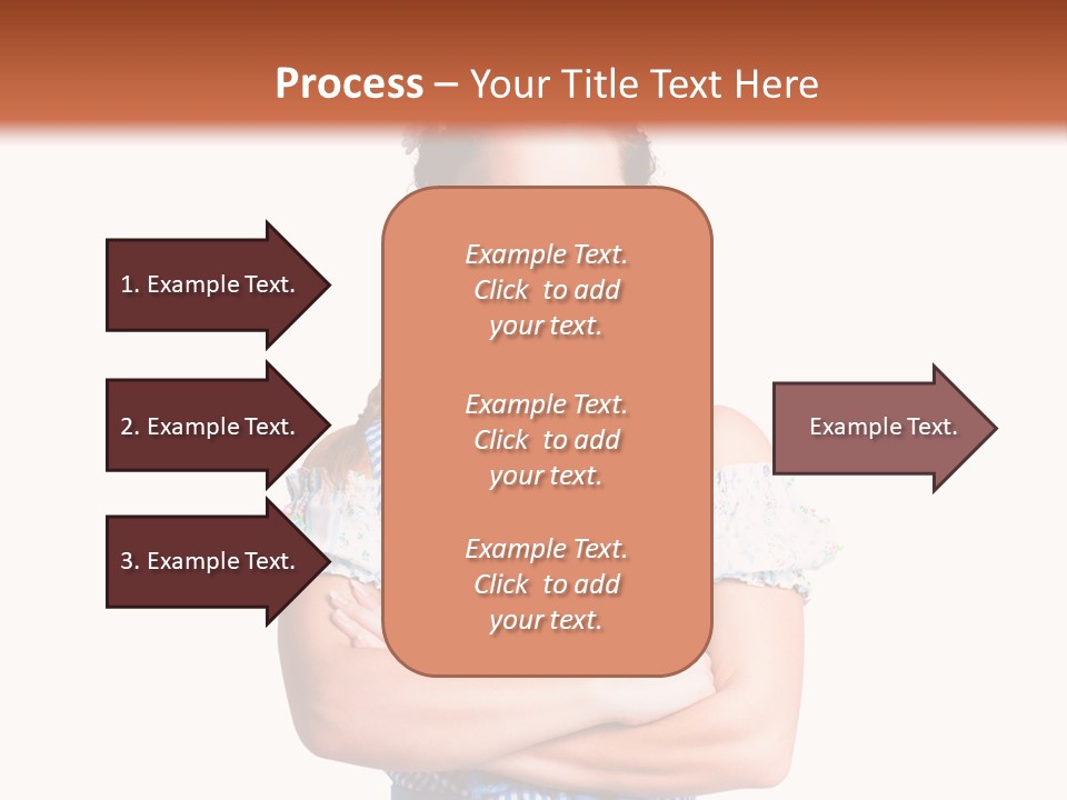 Isoliert Erotik Weiblich PowerPoint Template