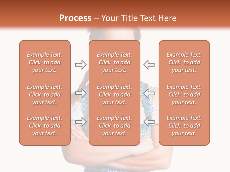 Isoliert Erotik Weiblich PowerPoint Template