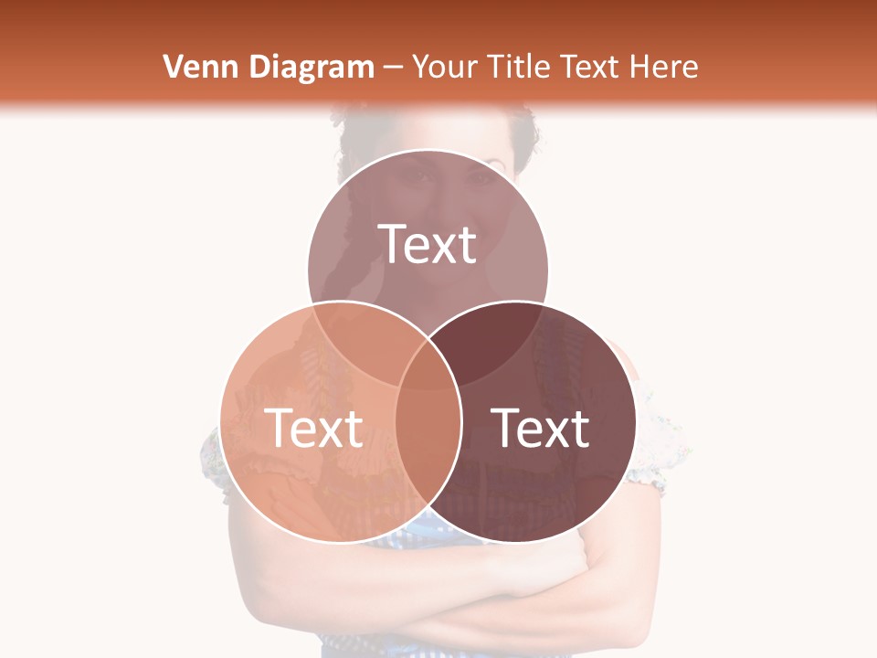 Isoliert Erotik Weiblich PowerPoint Template