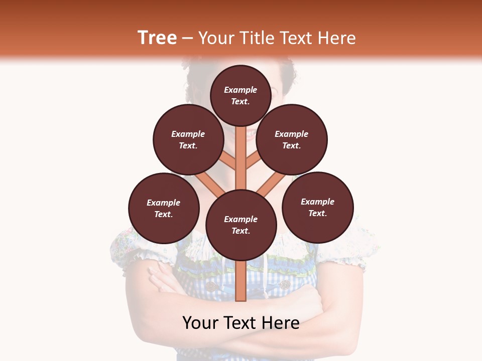 Isoliert Erotik Weiblich PowerPoint Template