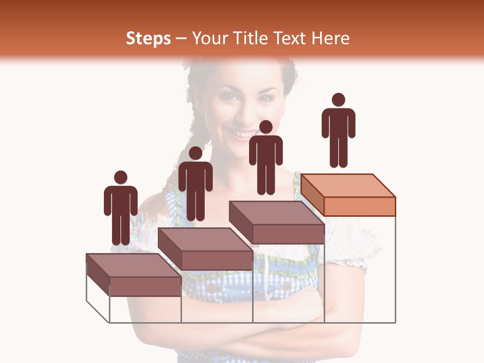 Isoliert Erotik Weiblich PowerPoint Template