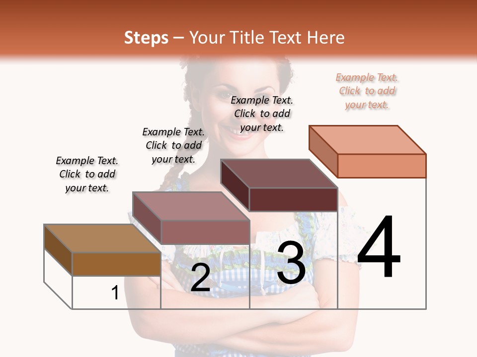 Isoliert Erotik Weiblich PowerPoint Template