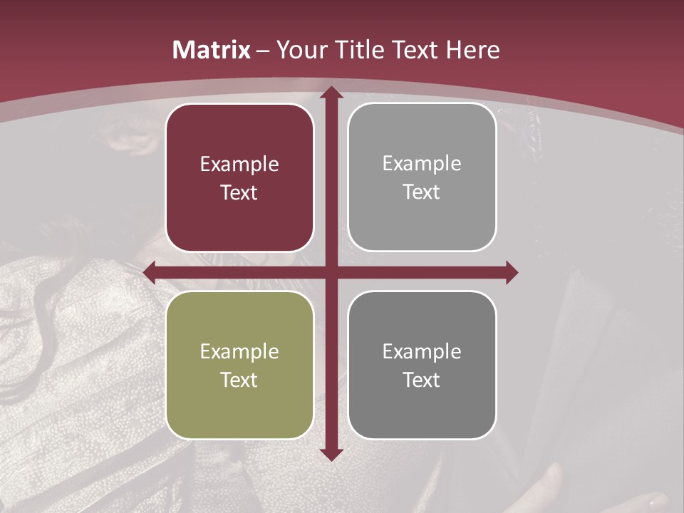 Modern Kiss Glass PowerPoint Template