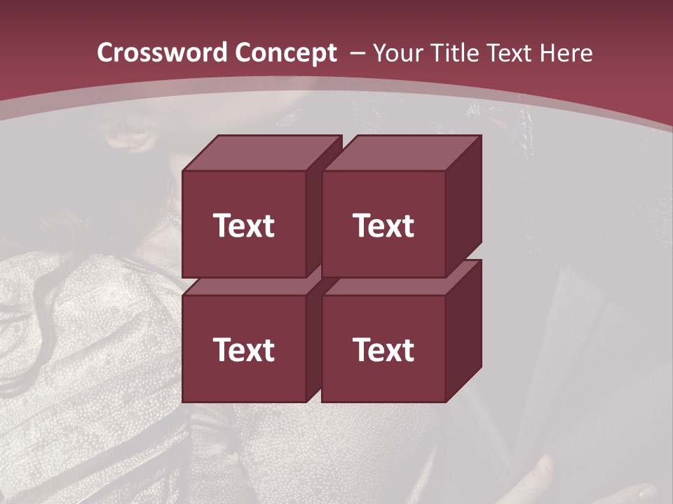Modern Kiss Glass PowerPoint Template