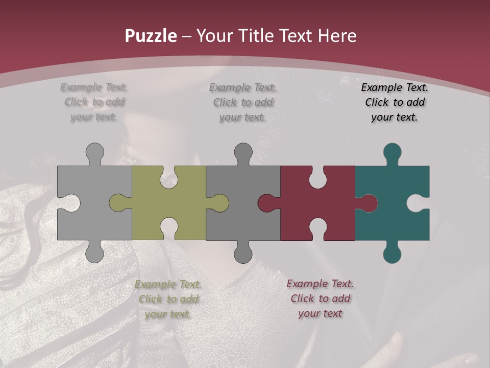 Modern Kiss Glass PowerPoint Template