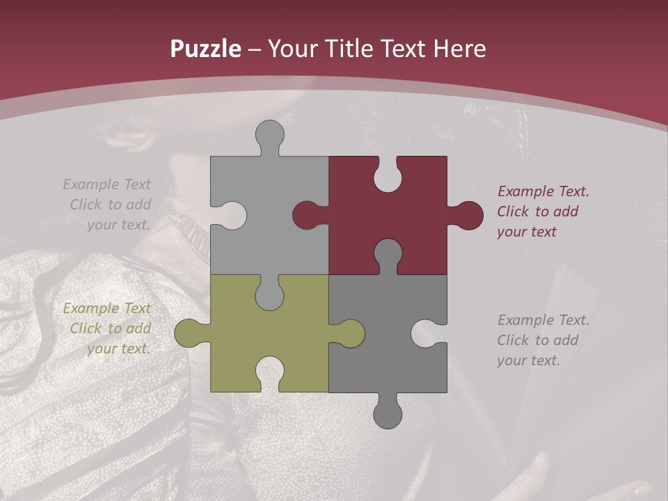 Modern Kiss Glass PowerPoint Template