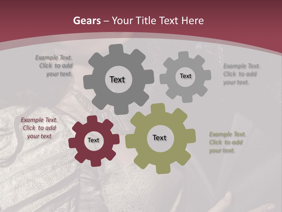 Modern Kiss Glass PowerPoint Template