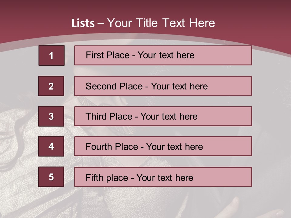 Modern Kiss Glass PowerPoint Template