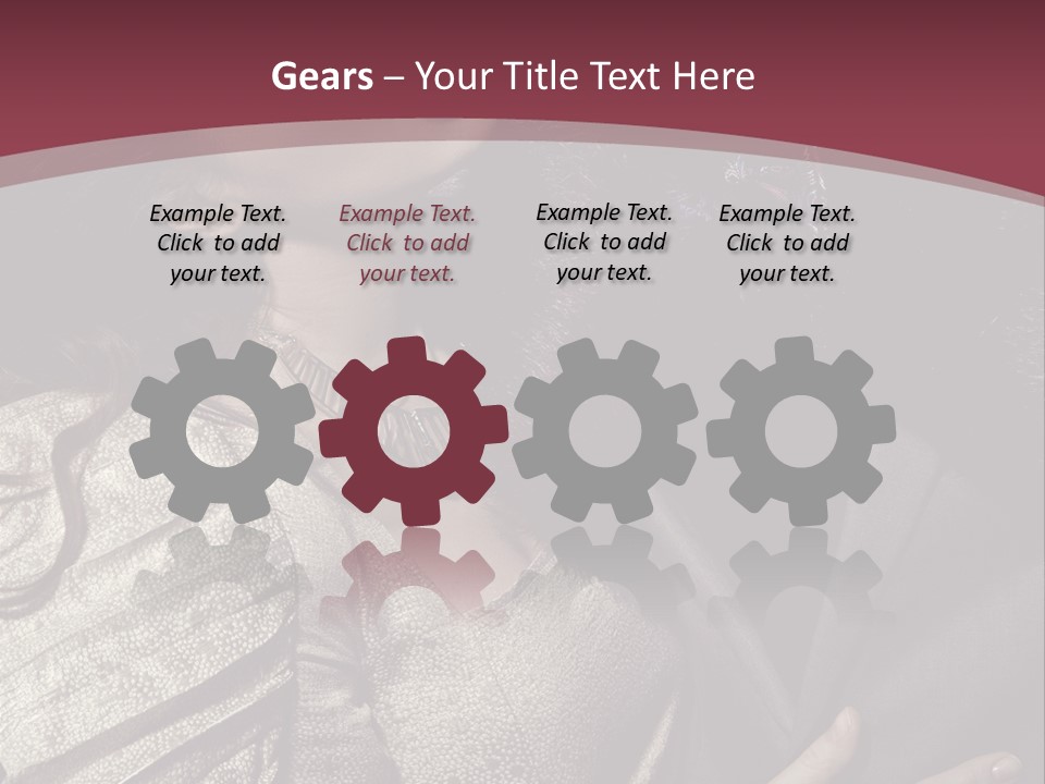 Modern Kiss Glass PowerPoint Template