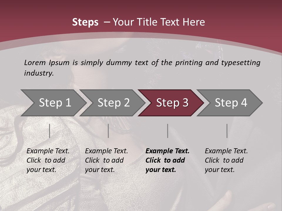 Modern Kiss Glass PowerPoint Template