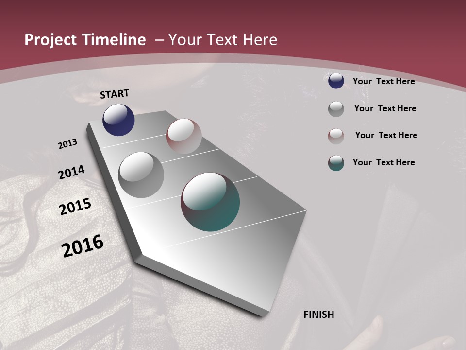 Modern Kiss Glass PowerPoint Template