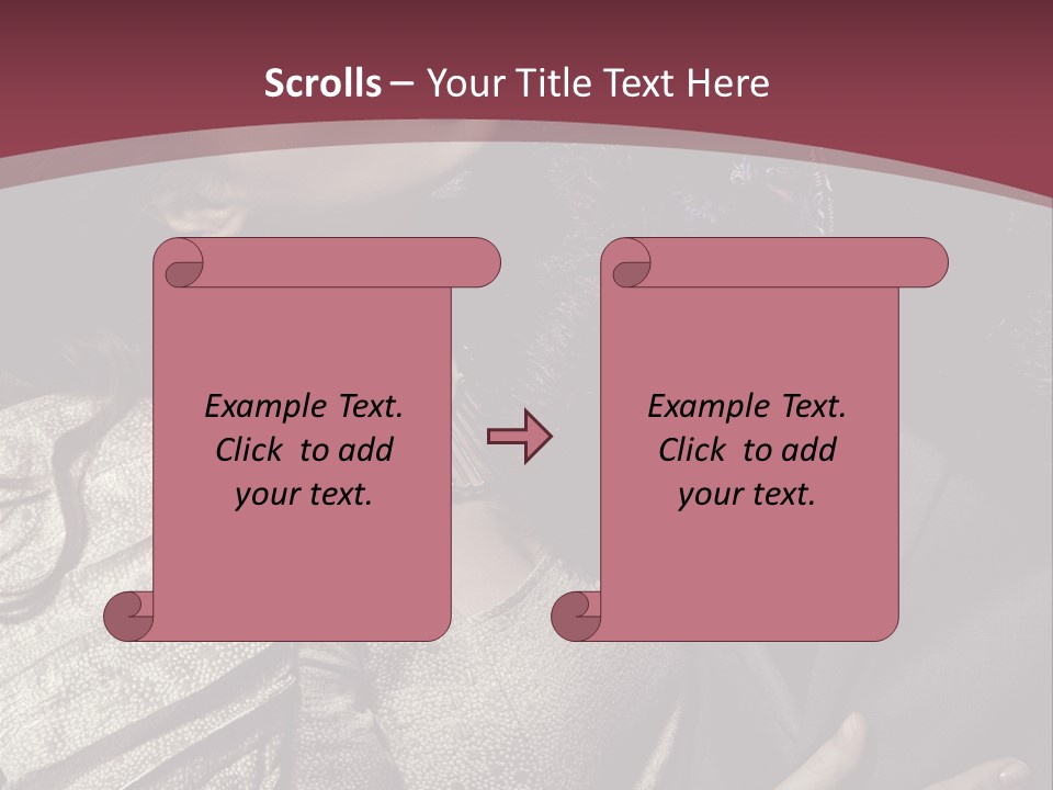 Modern Kiss Glass PowerPoint Template