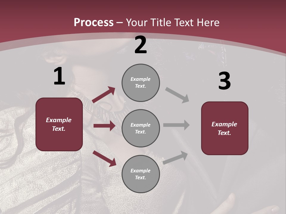 Modern Kiss Glass PowerPoint Template