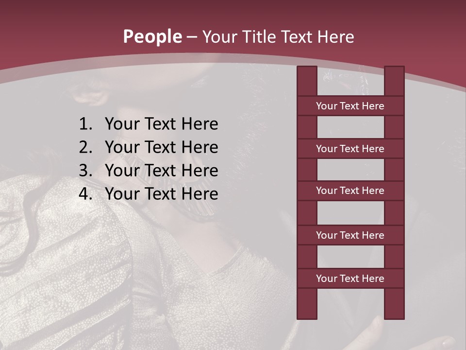 Modern Kiss Glass PowerPoint Template