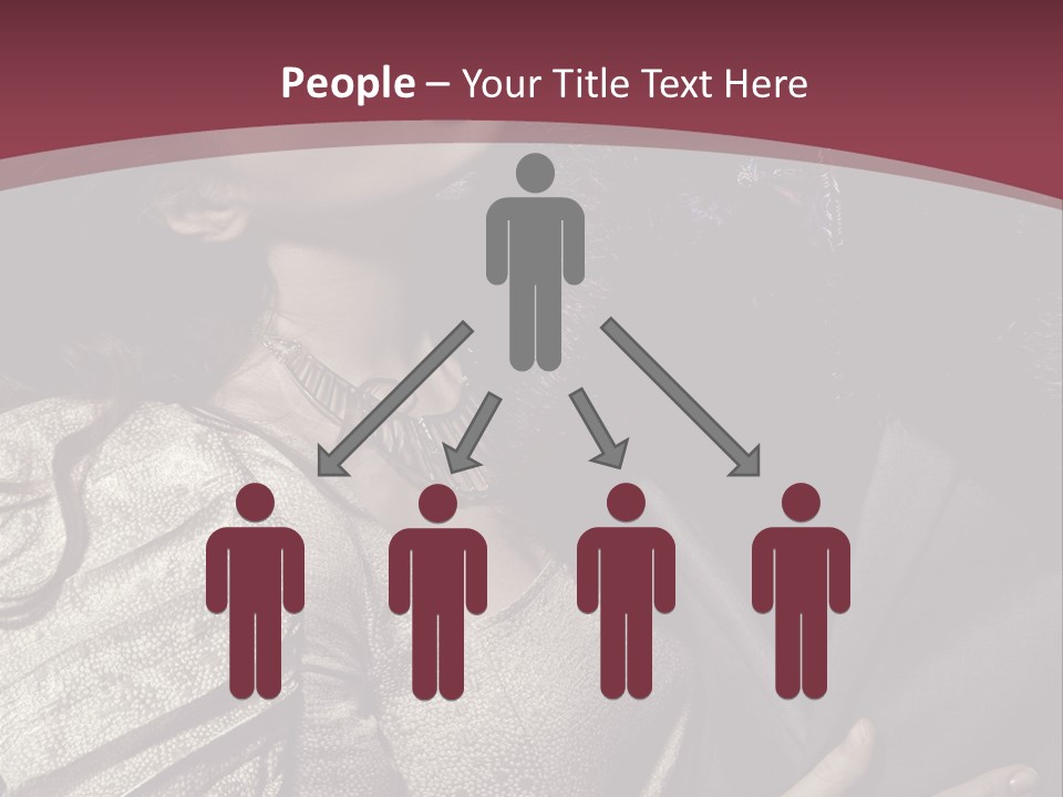 Modern Kiss Glass PowerPoint Template