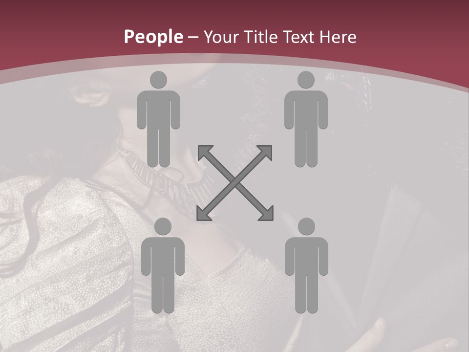 Modern Kiss Glass PowerPoint Template